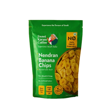 Sweet Karam Coffee Nendran Banana Chips - Dista