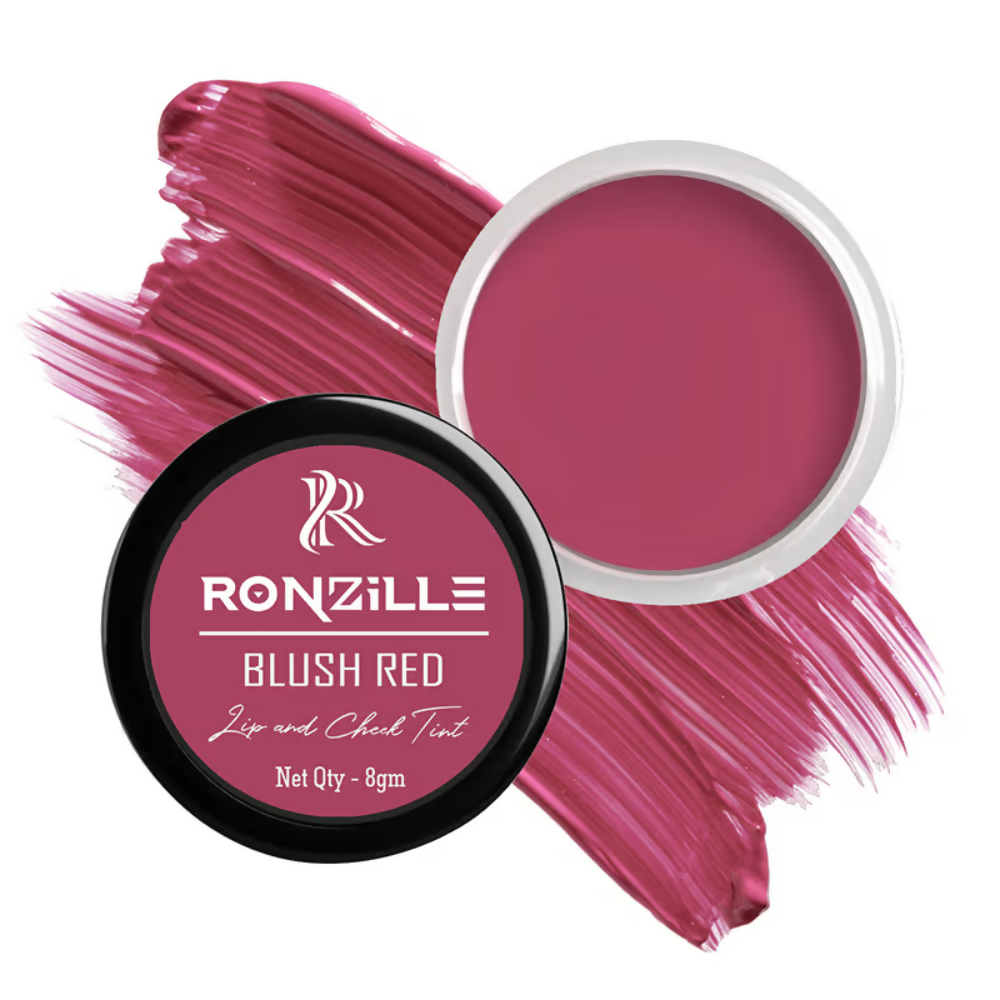 Ronzille Lip And Cheek Tint - Blush Red - Dista