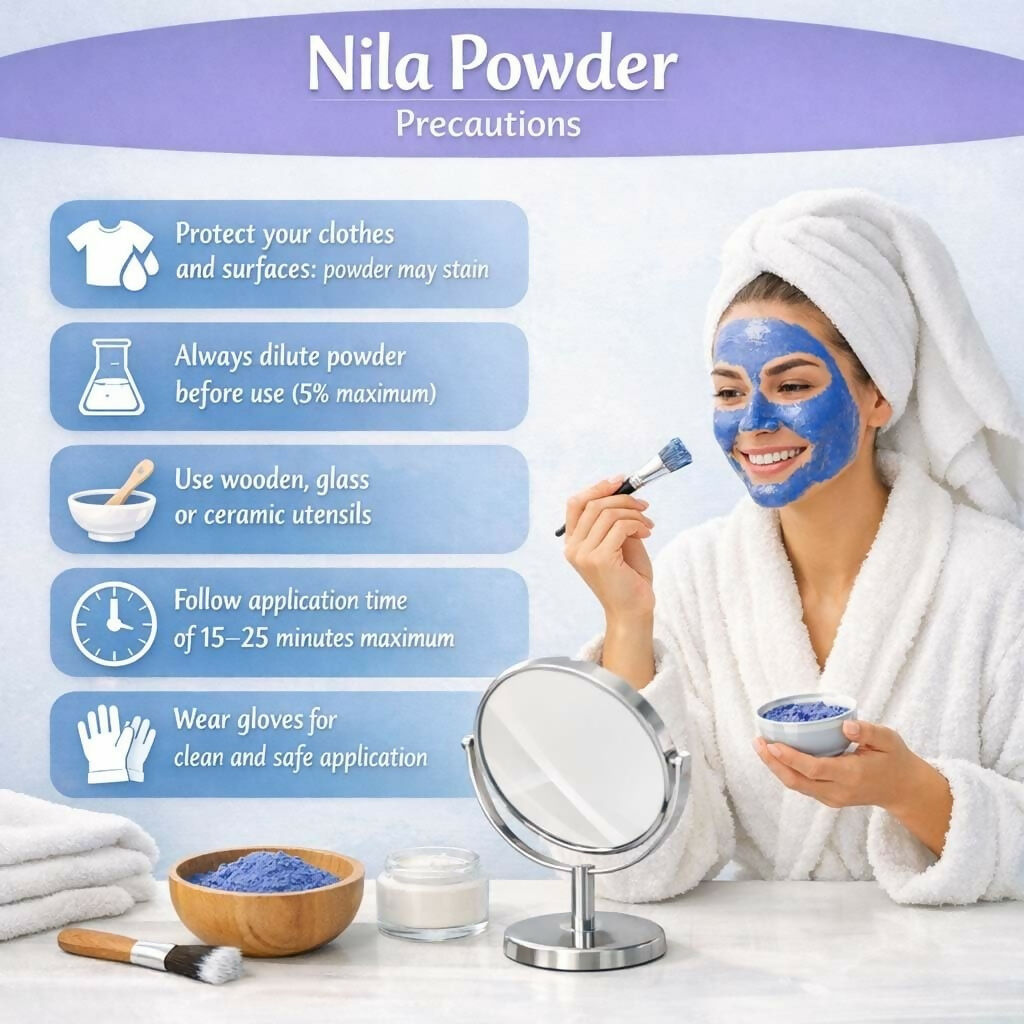 Bare Alpha Moroccan Nila Powder – 100% Natural Indigo Blue Powder - Dista