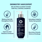 Thumbnail for Dermistry Caffeine Collagen Wheat Protein Anti-Hair Fall Control Shampoo - Distacart