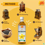 Thumbnail for Dorjee Wellness Wood Pressed Black Mustard Oil