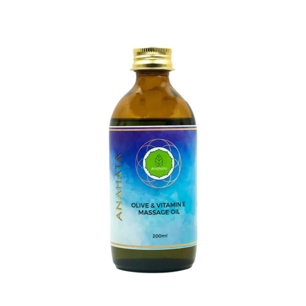 Anahata Olive & Vitamin E Massage Oil - Distacart