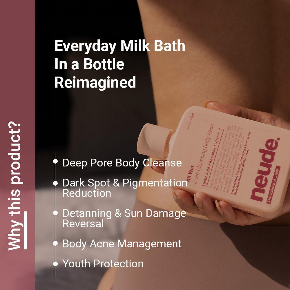 Neude Gentle Daily Body Wash Shower - Distacart