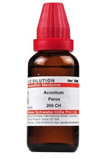 Thumbnail for Dr. Willmar Schwabe India Aconitum Ferox Dilution 200 ch