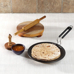 Thumbnail for Vinod Black Pearl Plus Hard Anodised Roti/Paratha/Phulka Tawa - Dista