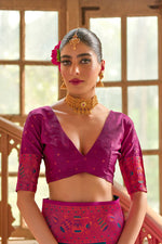 Thumbnail for BANARASI_305_BLUE (5)