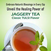 Thumbnail for Naivedyam Classic Tulsi Flavour Jaggery Tea - Distacart
