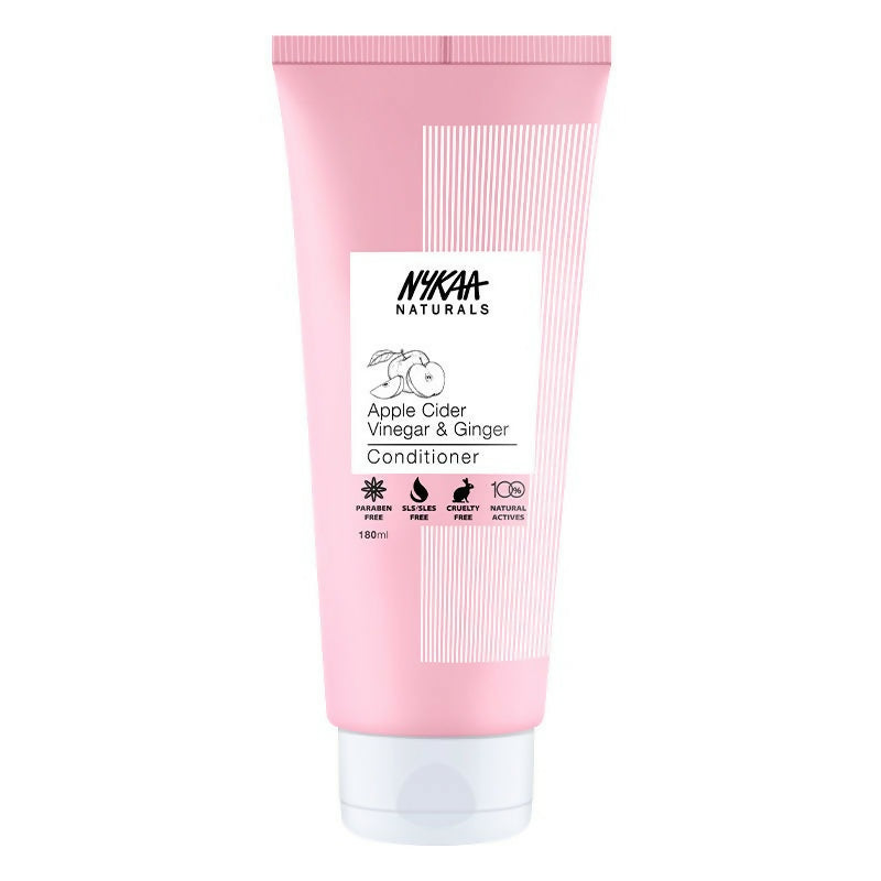 Nykaa Naturals Anti-Dandruff-Free Conditioner With Apple Cider Vinegar & Ginger - Distacart
