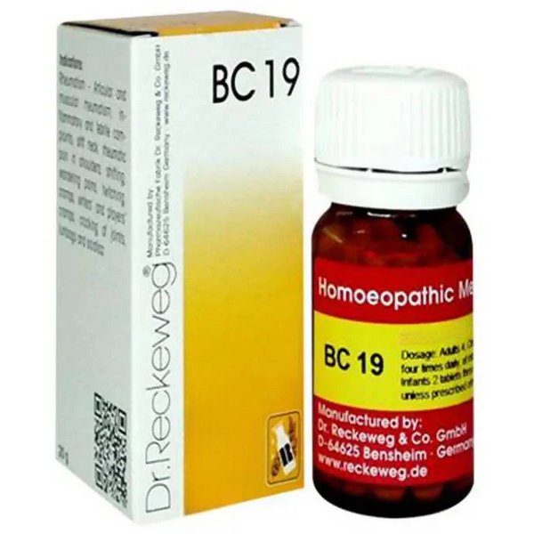 Dr. Reckeweg Bio Combination 19 (BC 19) Tablets - Distacart