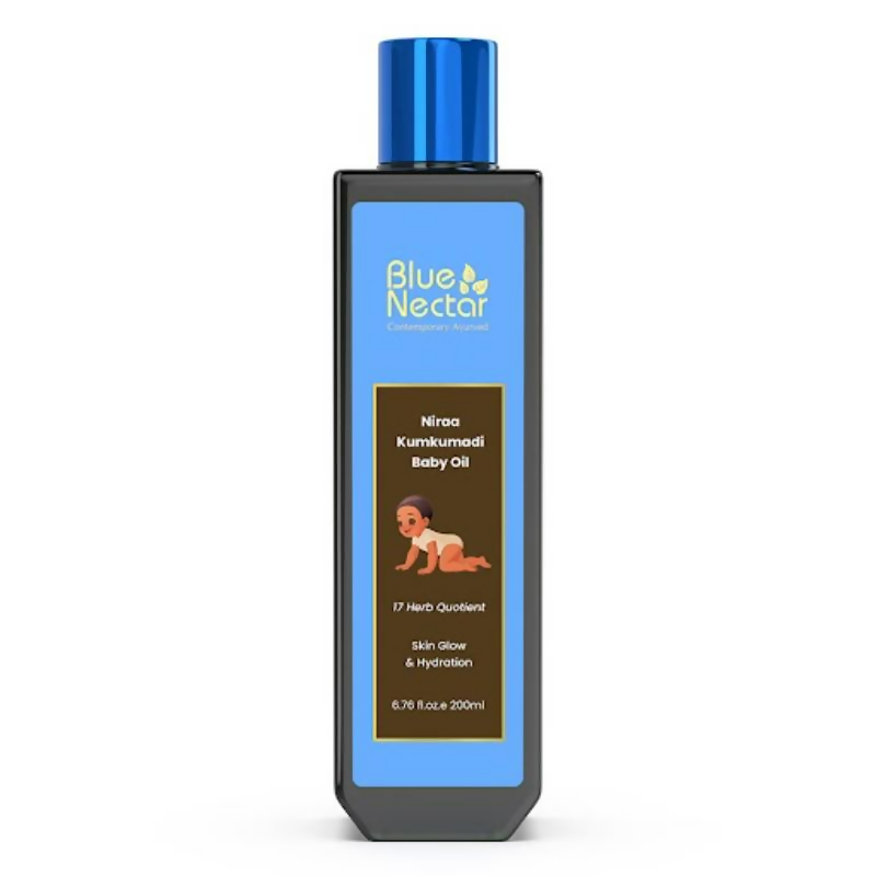 Blue Nectar Baby Oil with Pure Kumkumadi Oil - Distacart