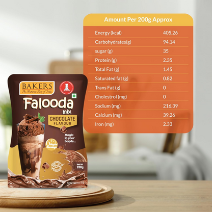 BAKERS Chocolate Flavored Falooda Mix - Dista