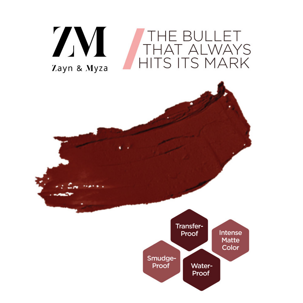 Zayn & Myza Transfer Proof Power Matte Lipstick - Distacart