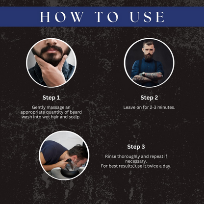 Amazing Earth 2 in 1 Beard Wash for Men - Dista
