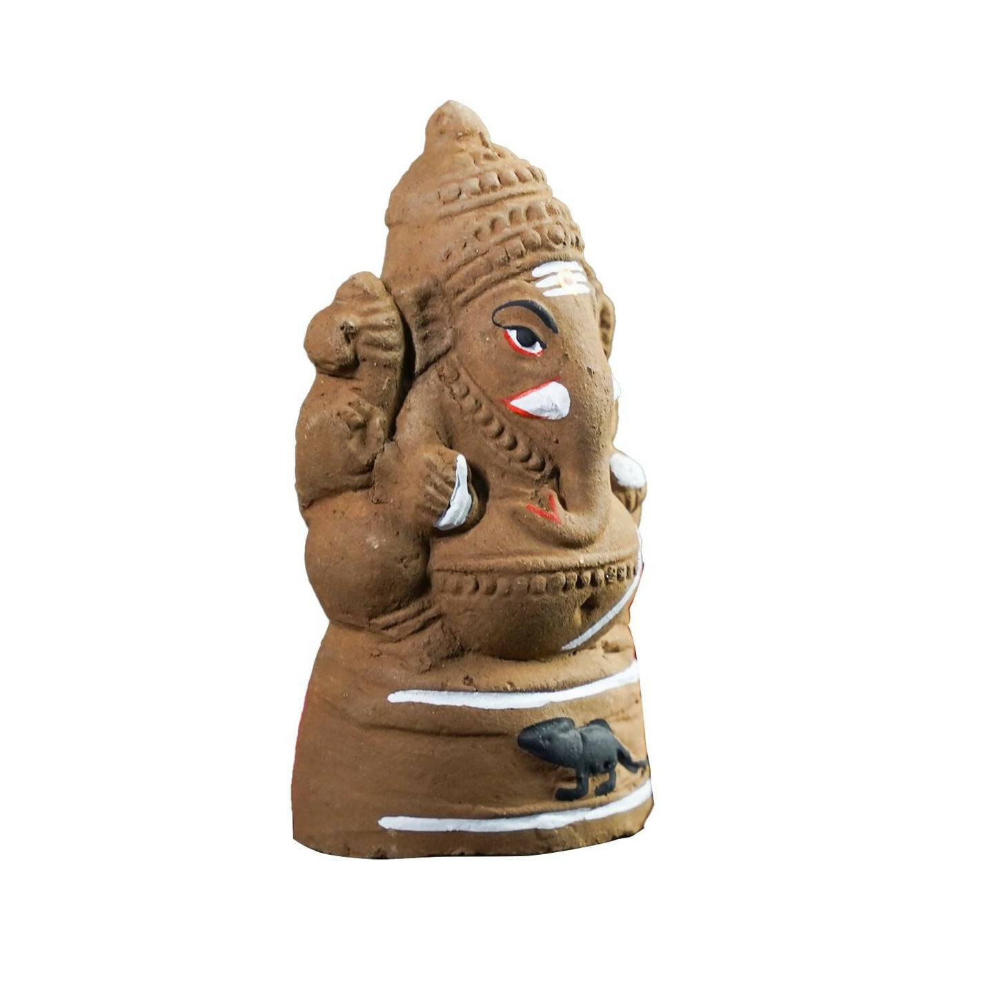 PujaNPujari Eco-Friendly Plantable Seed Ganesha Idol Clay-6inch - Dista