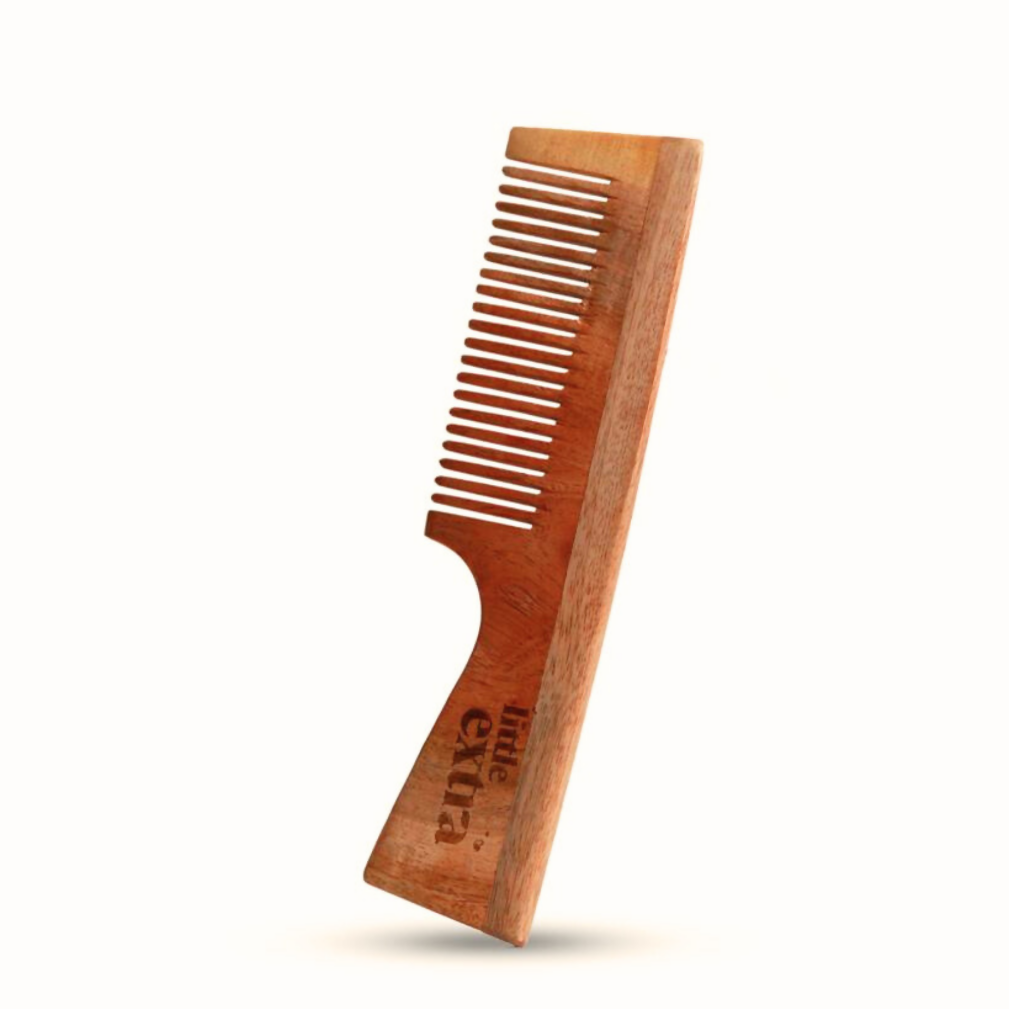 Little Extra Wooden Neem Comb For Hair Growth - Distacart
