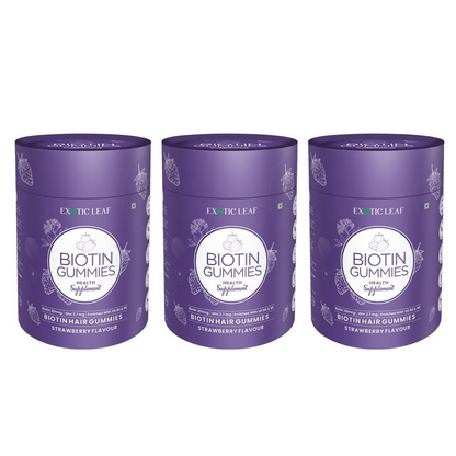Exotic Leaf Biotin Gummies - Distacart