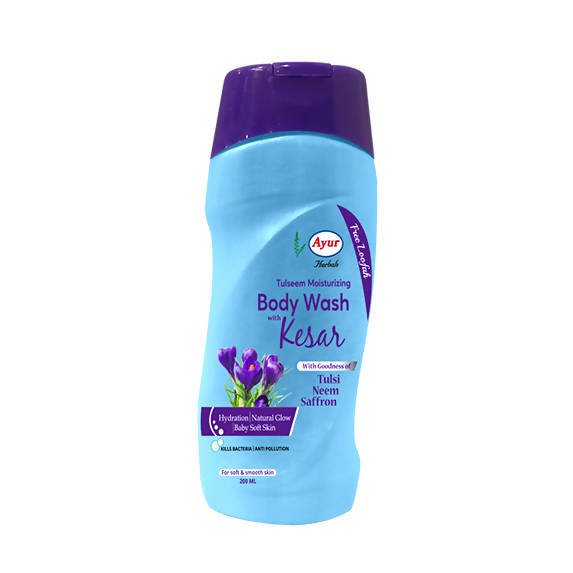 Ayur Herbals Tulseem Moisturizing Body Wash With Kesar