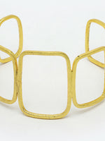 Thumbnail for NVR Women Gold-Plated Western Cuff Bracelet - Distacart