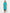 Aniyah Cotton Block Print Turquoise Straight Kurta