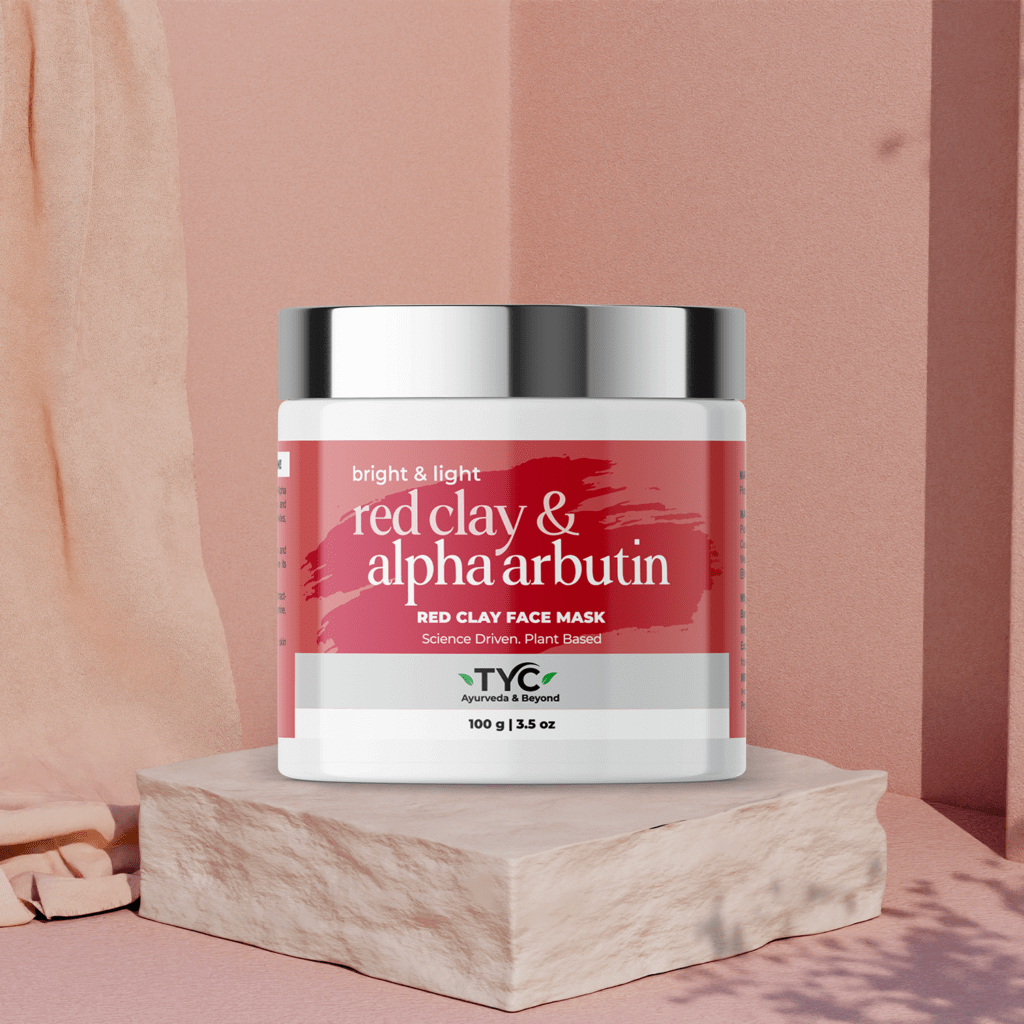 TYC Red Clay Face Mask - Dista