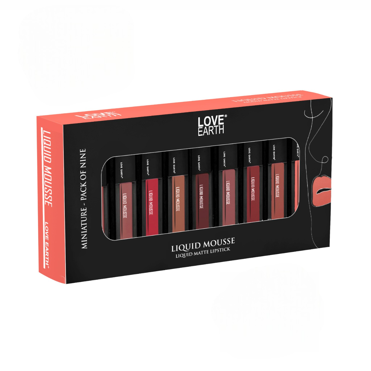 Love Earth Liquid Mousse Miniature Liquid Matte Lipstick - Distacart