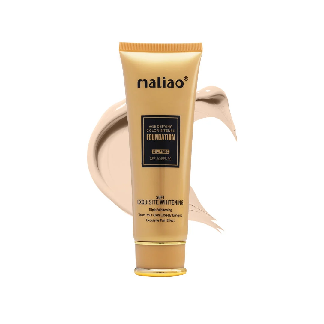 Maliao Professional Matte Look Age Defying Color Intense Foundation - Dista