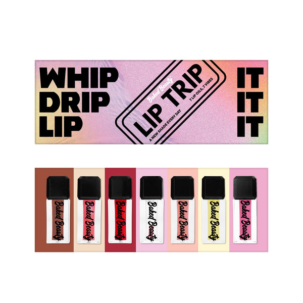 Baked Beauty Lip Trip Lip Oils (Set of 7)