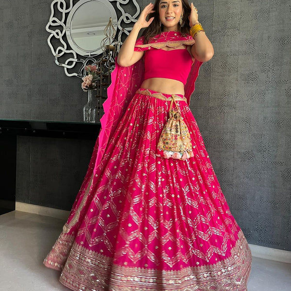 Lehenga Mart Glamorous Designer Lehenga Choli for Bridal and Bridesmaids Wedding Wear Choli - Distacart
