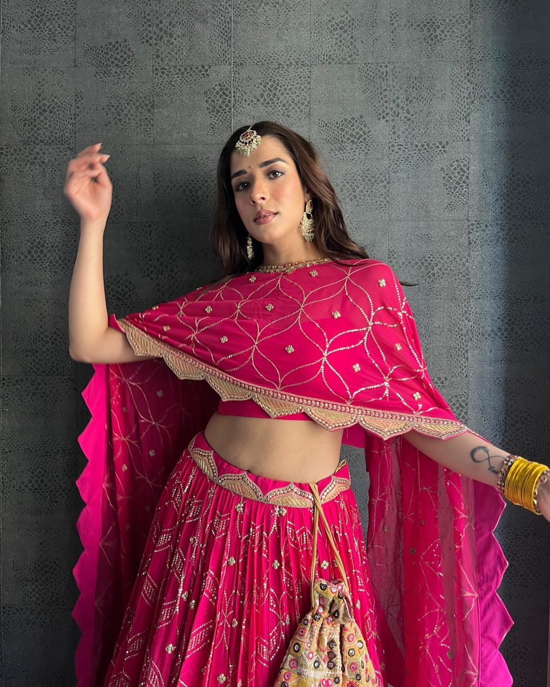 Lehenga Mart Glamorous Designer Lehenga Choli for Bridal and Bridesmaids Wedding Wear Choli - Distacart