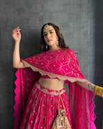 Thumbnail for Lehenga Mart Glamorous Designer Lehenga Choli for Bridal and Bridesmaids Wedding Wear Choli - Distacart