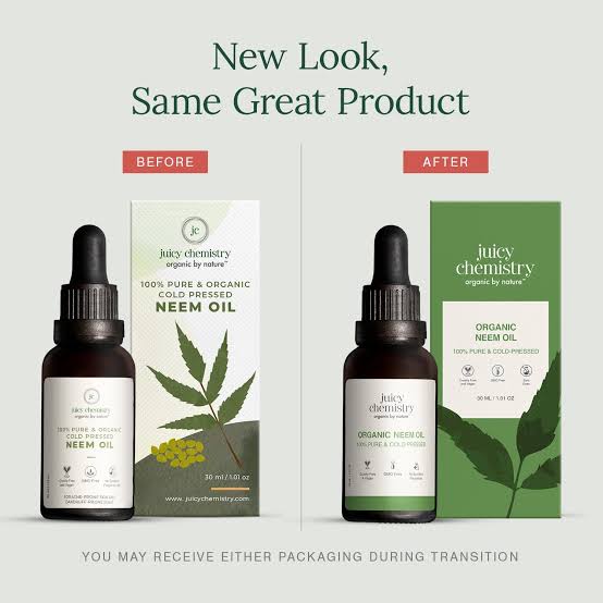 Juicy Chemistry Pure & Organic Neem Oil For Cold Pressed Carrier Oil - Distacart