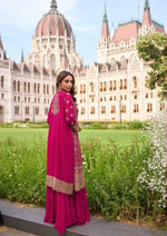 Thumbnail for Anaita Georgette Stitched Suit With Embroidery & Beats Work - Dista