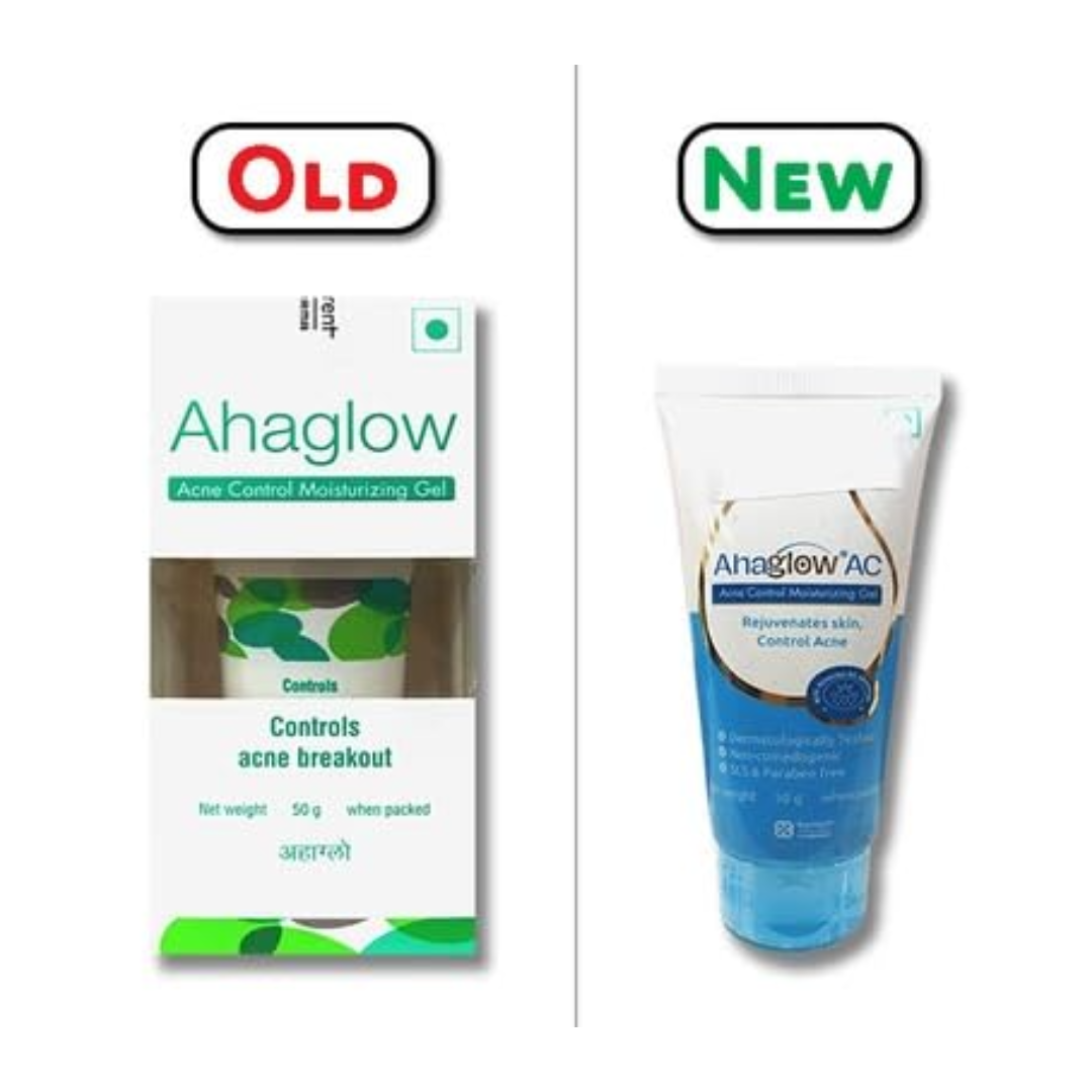 Ahaglow Acne Control Moisturizing Gel - Distacart