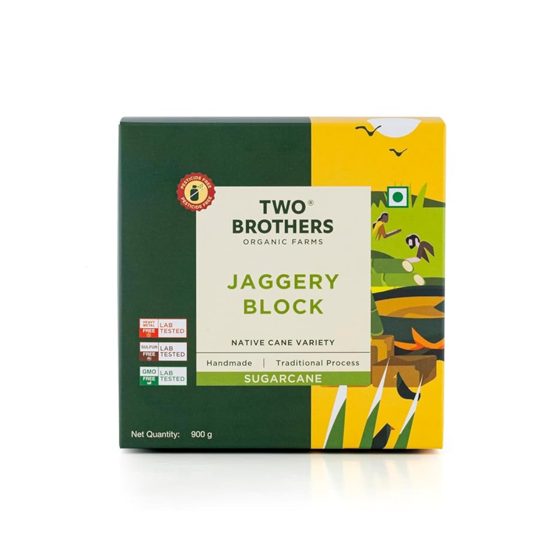 Two Brothers Organic Farms Sugarcane Jaggery - Dista