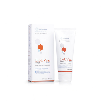 Bio UV 50+ (Tinted & Matte) Sunscreen Gel SPF 50+ PA+++ - Distacart