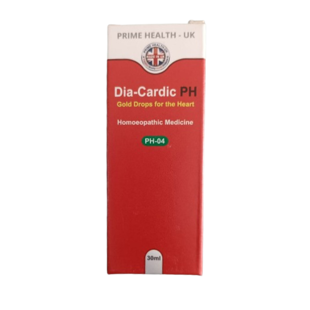 Prime Health Homeopathic Dia-Cardic PH Gold Drops - Distacart