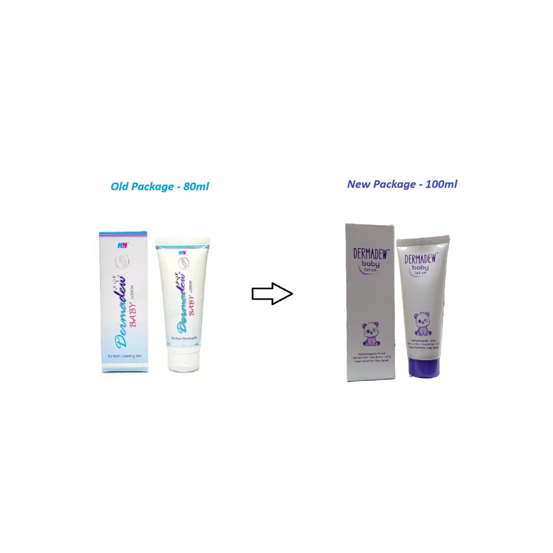 Dermadew Baby Lotion for Fresh Glowing Skin - Dista
