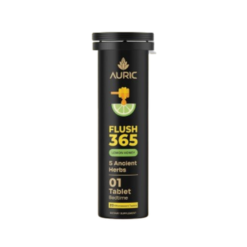 Auric Flush365 Tablets | Honey Lemon Flavour - Dista