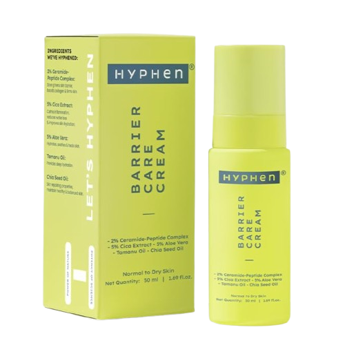 Hyphen By Kriti Sanon Barrier Care Cream For Dry Skin With Ceramide, Tamanu Oil, CICA Extracts, Instant Skin Hydration - Dista