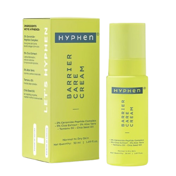 Hyphen By Kriti Sanon Barrier Care Cream For Dry Skin With Ceramide, Tamanu Oil, CICA Extracts, Instant Skin Hydration - Dista