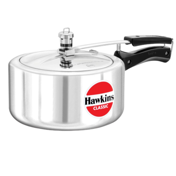 Hawkins Hc40 Contura 4-Liter Pressure Cooker Small Aluminum
