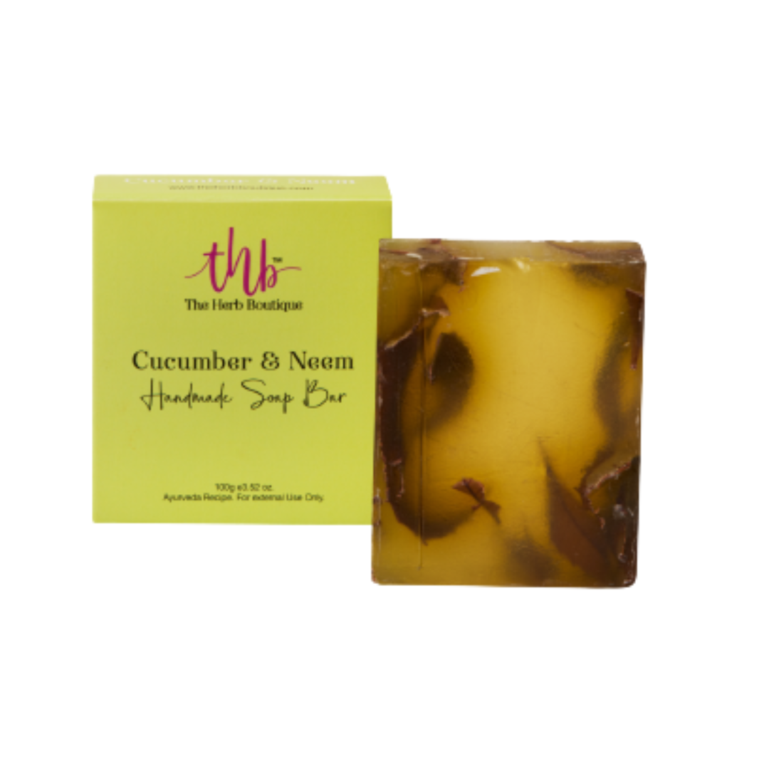 The Herb Boutique Cucumber And Neem Glycerine Soap Bar - Distacart