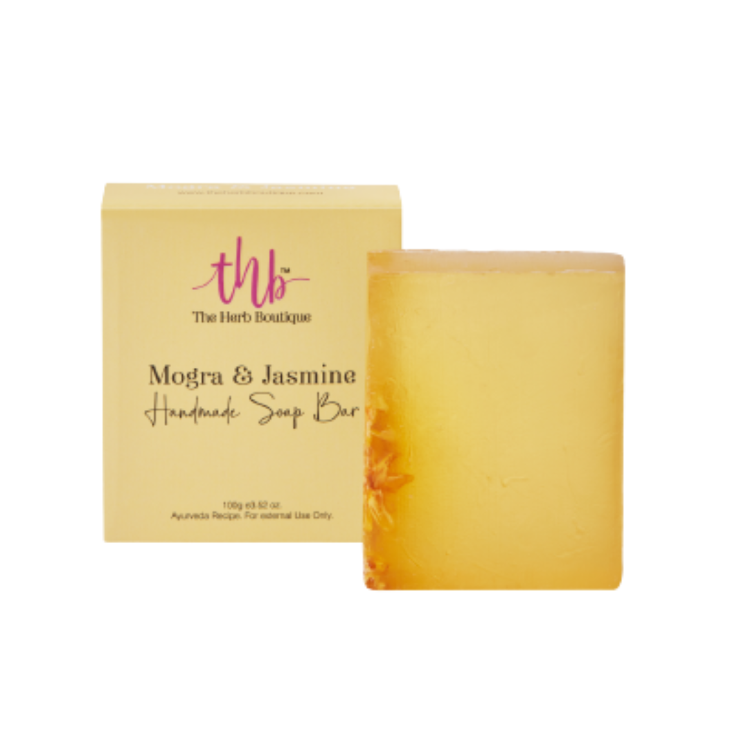 The Herb Boutique Mogra & Jasmine Glycerine Soap Bar - Distacart
