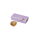 Thumbnail for The Herb Boutique Fleur Brass Tea Strainer - Distacart