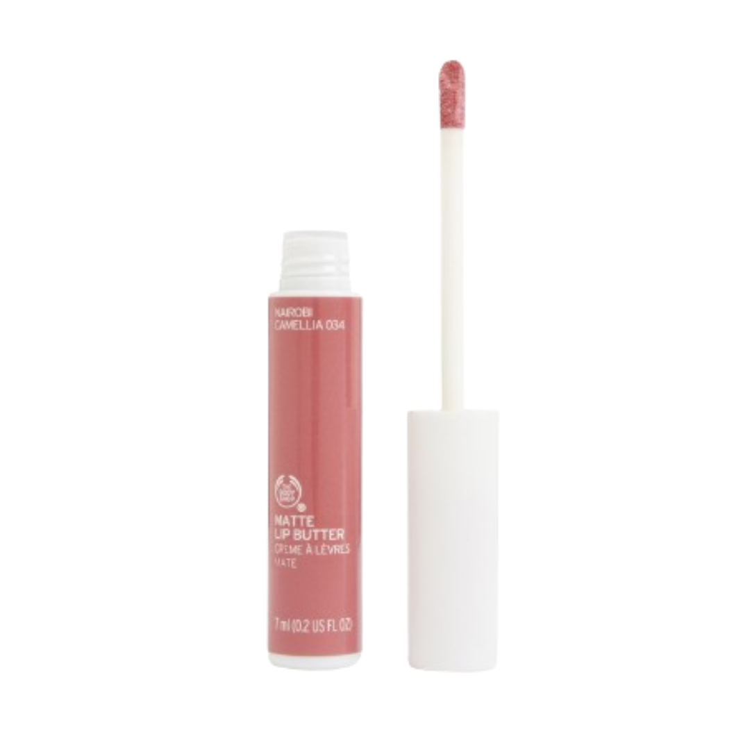 The Body Shop Matte Lip Liquid - 34 Nairobi Camellia - Distacart