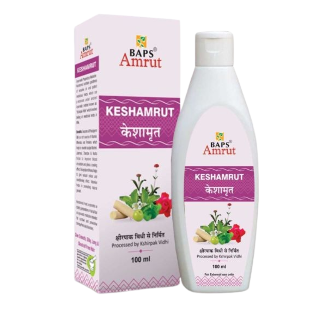 Baps Amrut Keshamrut Hair Oil - Distacart