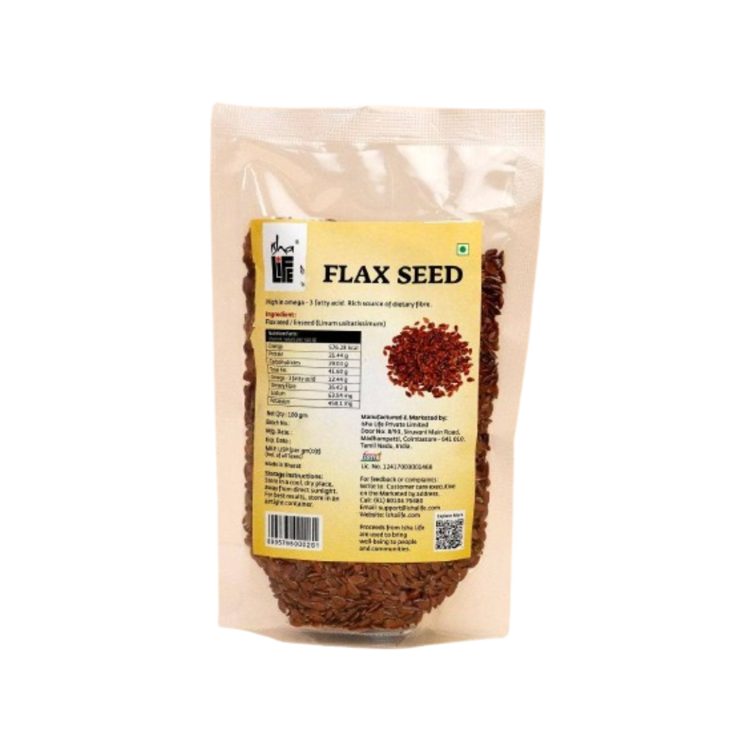 Isha Life Flax Seed - Distacart