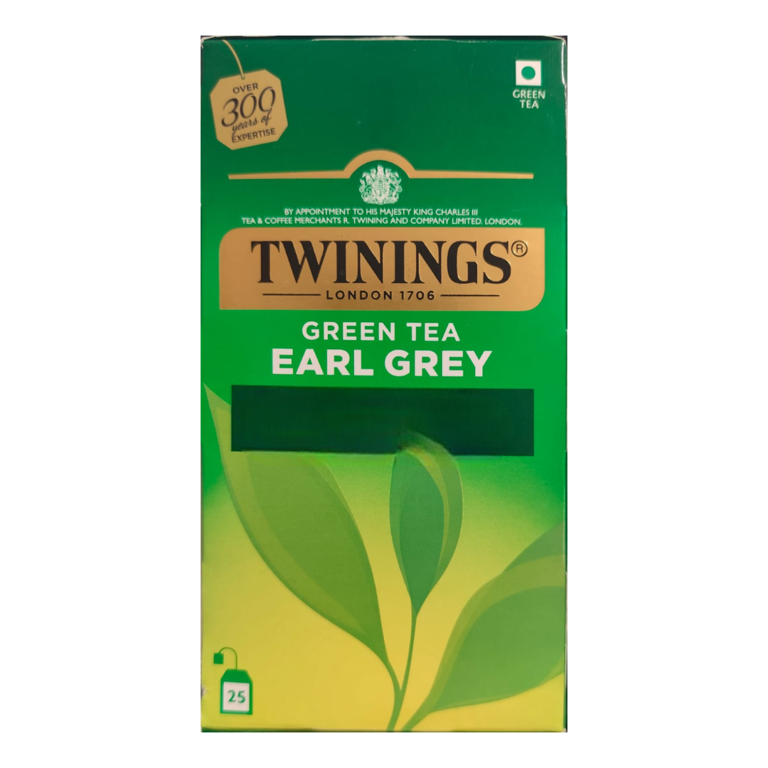 Twinings Green Tea Earl Grey Teabags - Distacart