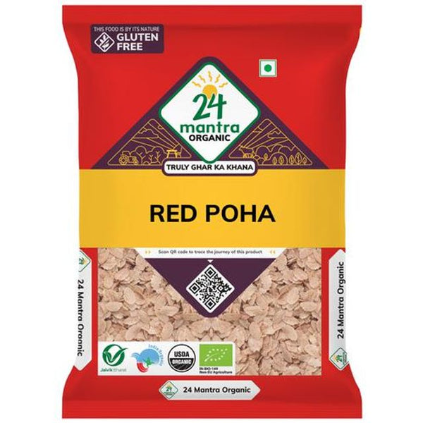 24 Mantra Organic Red Poha - Distacart