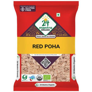 24 Mantra Organic Red Poha - Distacart